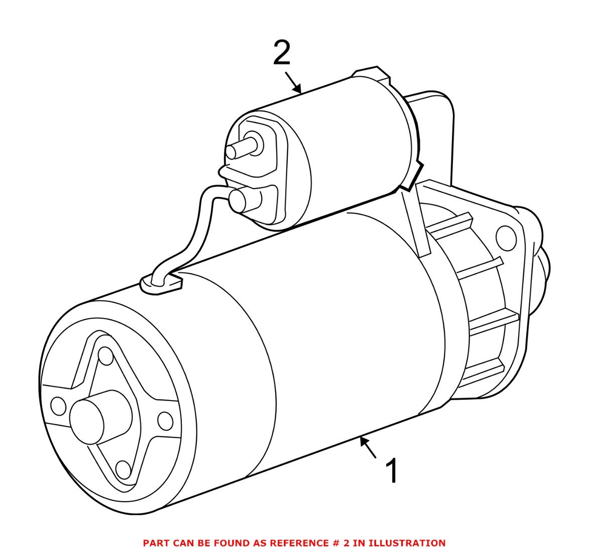 BMW Starter Solenoid 12417526238